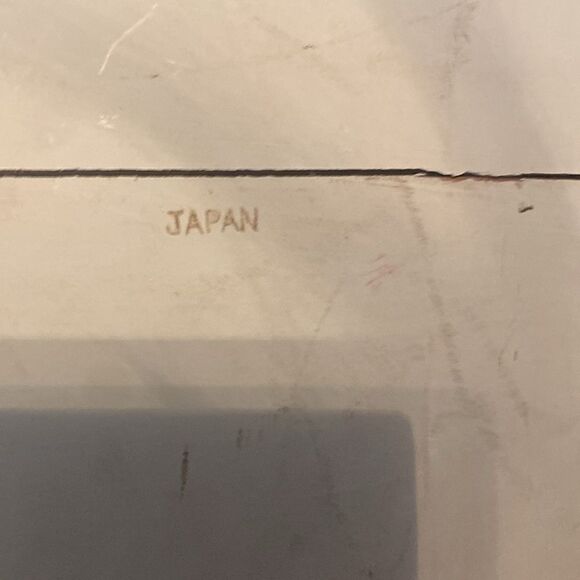 Rare 1940s Antique Lacquerware Pink Floral Mint Green Tokiwa Musical Jewelry Box - Picture 8 of 10